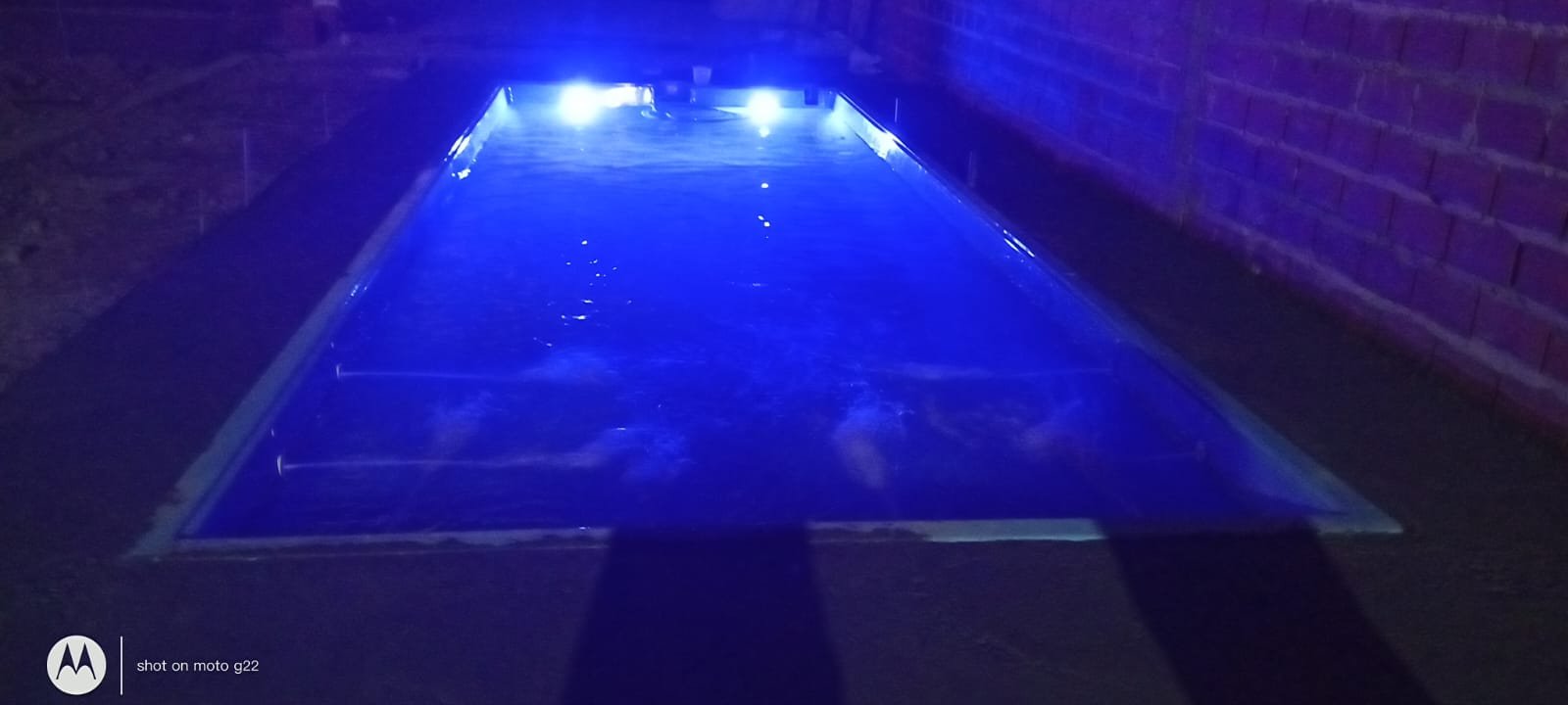 Trabajo de piscina en Hotel Verdadero